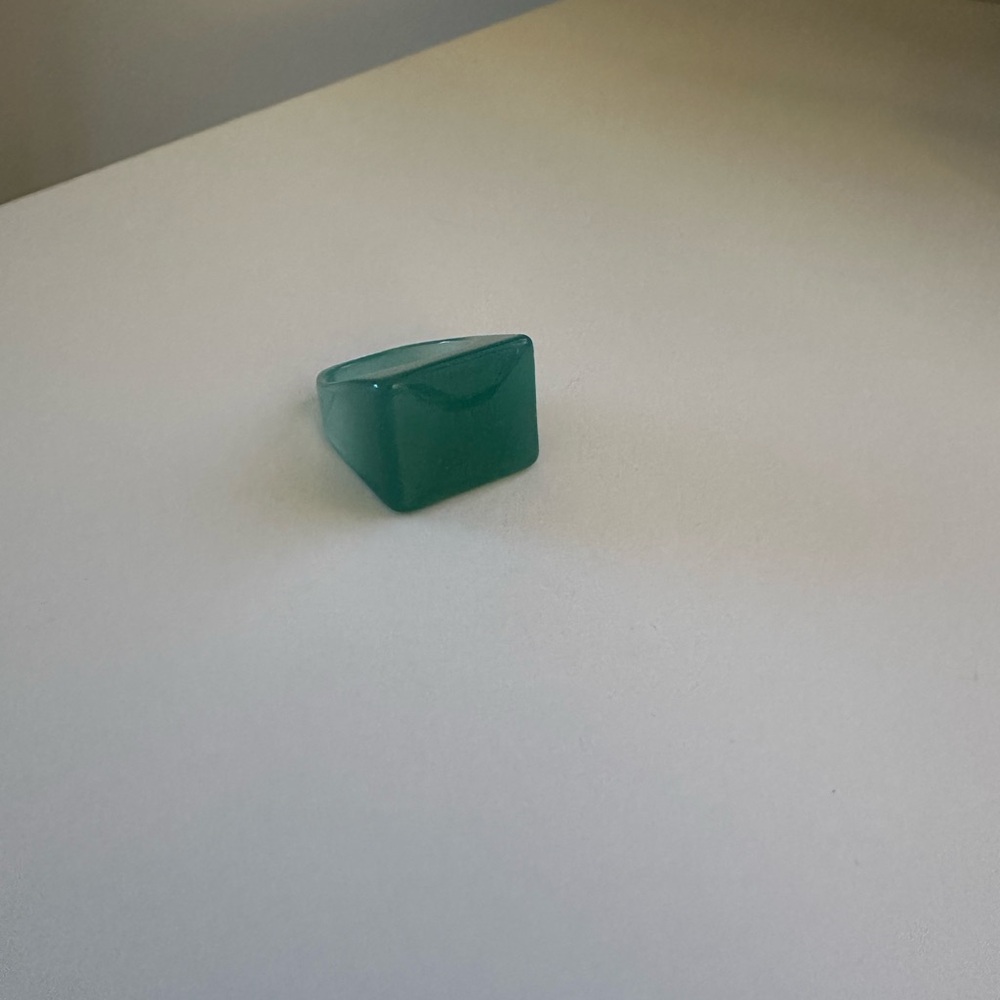 COPY - J.Crew green ring